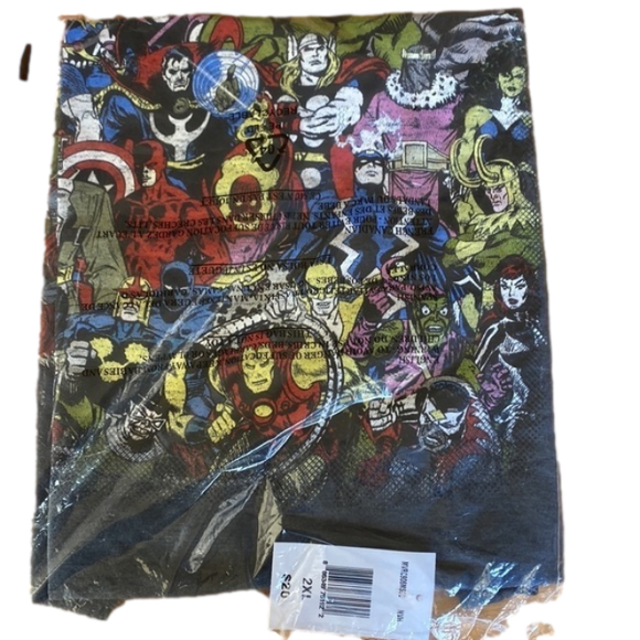 Marvel Comics NWT T-shirt 2 XL - Picture 3 of 3